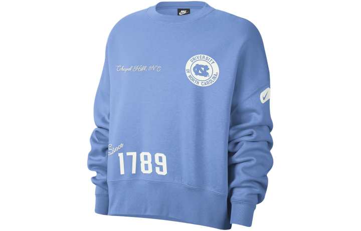 Nike Nike Unc Women's Nike College Crew Neck Sweatshirt