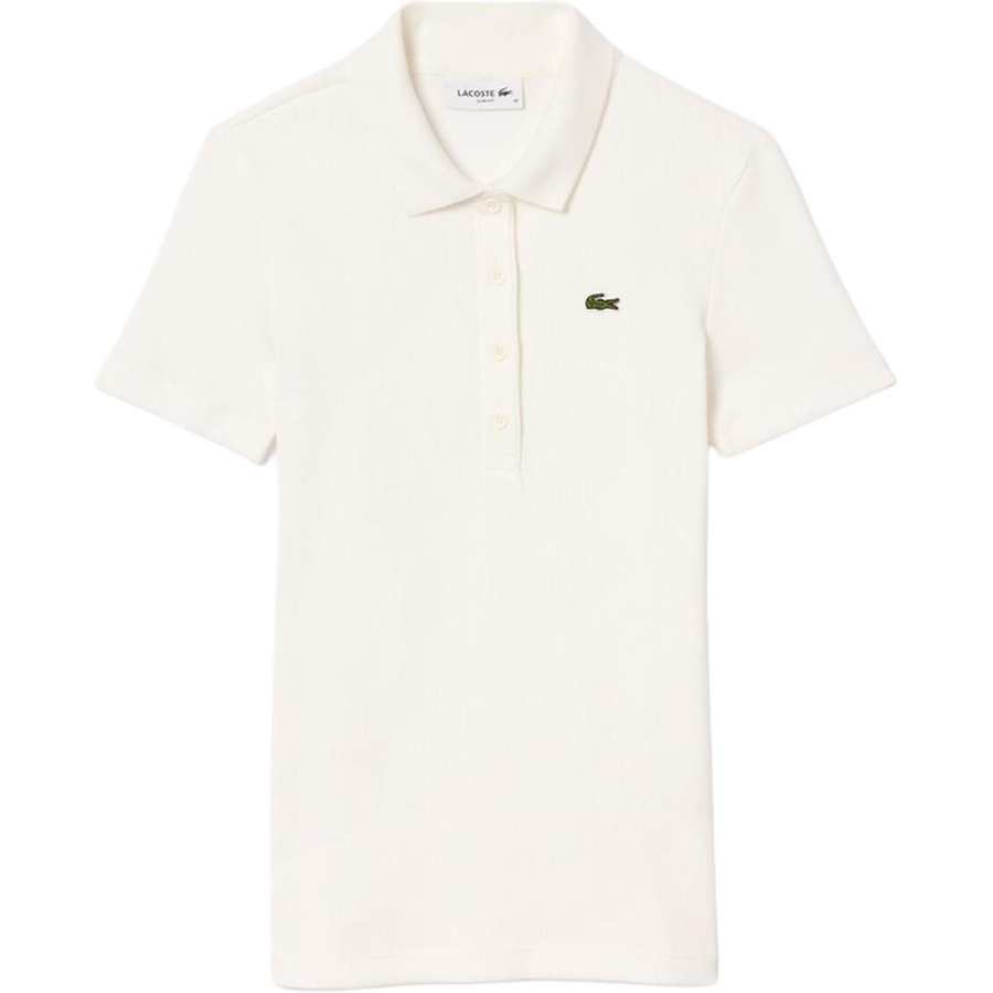 LACOSTE Polo Shirt Women's White