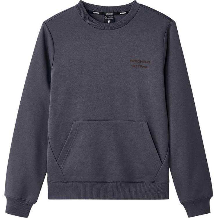 Skechers Wilderness Outdoor Collection Sweatshirt Women's Periscope Gray