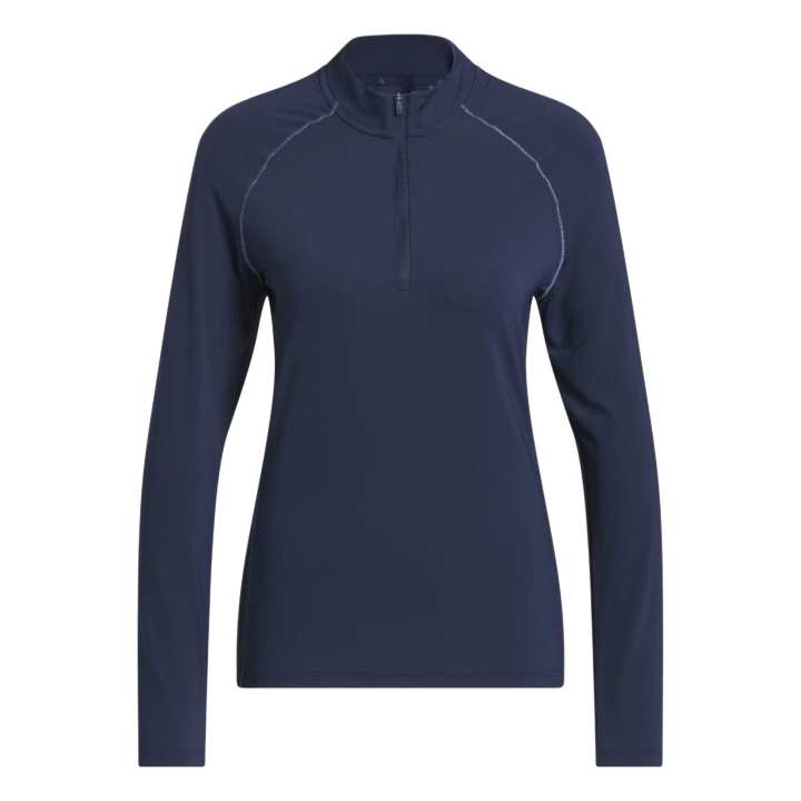 Adidas Adidas Free Shipping With AdiClub Ultimate365 Solid Quarter Zip Mock Polo Shirt