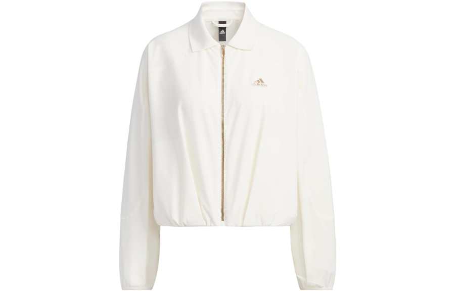 Adidas Adidas Jackets Women's Pink White Lapel Moderate Other