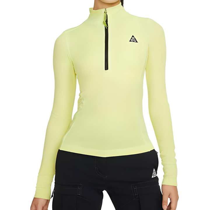 Nike Nike T Shirts Women's Green Stand Collar Moderate Other