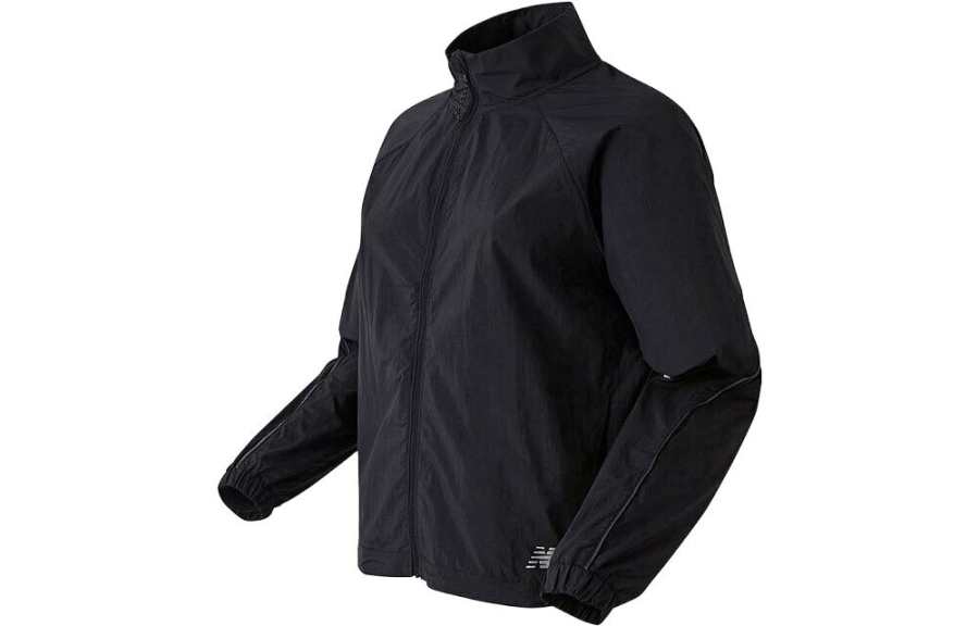 New Balance New Balance Jackets Women's Black Stand Collar Moderate Other