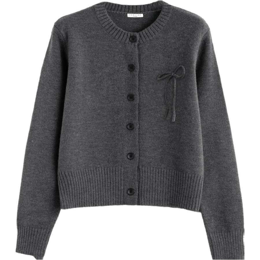 Tonlion Knitwear Women's Dark Heather Gray