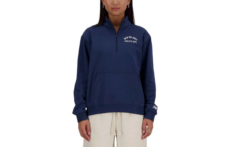 New Balance New Balance Sportswear's Greatest Hits Quarter Zip Sweatshirt Women's Marine Blue