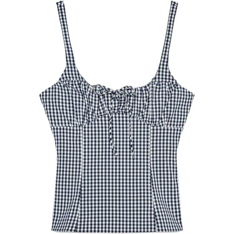 ZARA Camisole Women's Blue/White