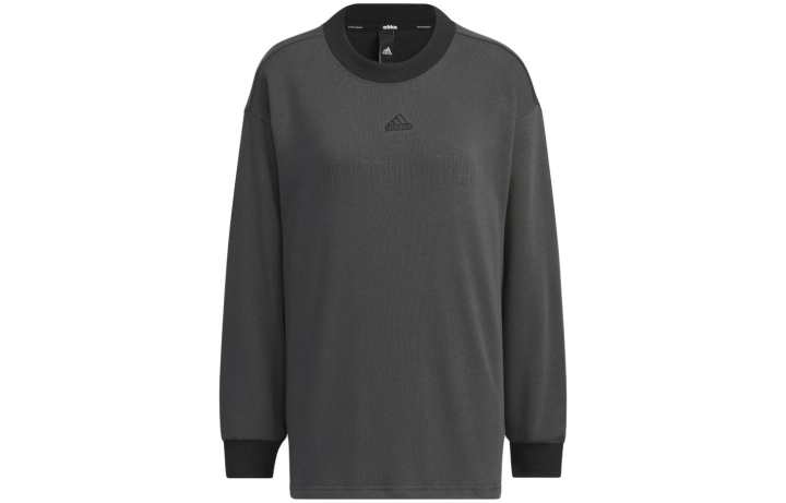 Adidas Adidas Sweatshirts Women's Gray Crew Neck Moderate Regular