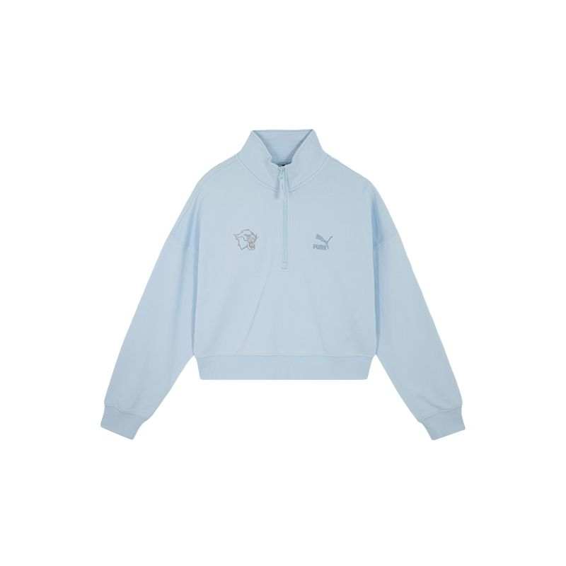 PUMA Sports Life Collection Sweatshirt Women's Light Blue