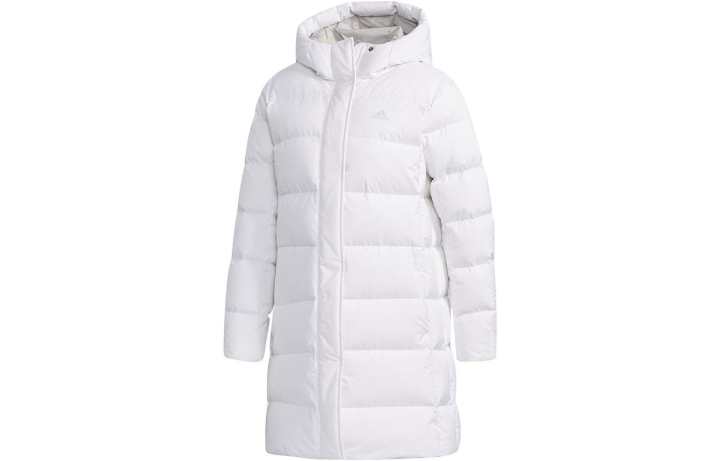 Adidas Adidas Down Jackets Women's White Hooded Moderate Other