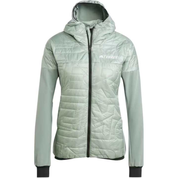 Adidas Adidas quilted hooded jacket