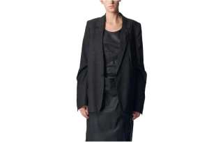 Ann Demeulemeester Jackets Women's Black Lapel Moderate Other