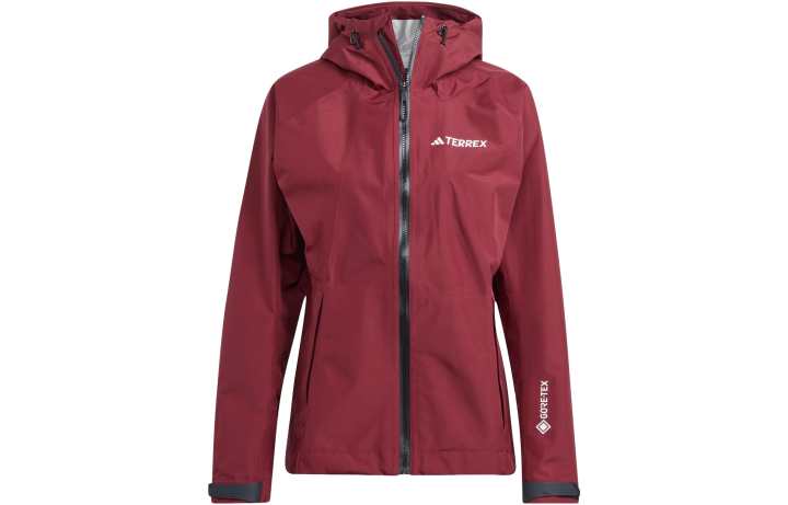 Adidas Adidas Terrex Jackets Women's Contour Red Hooded Moderate Other