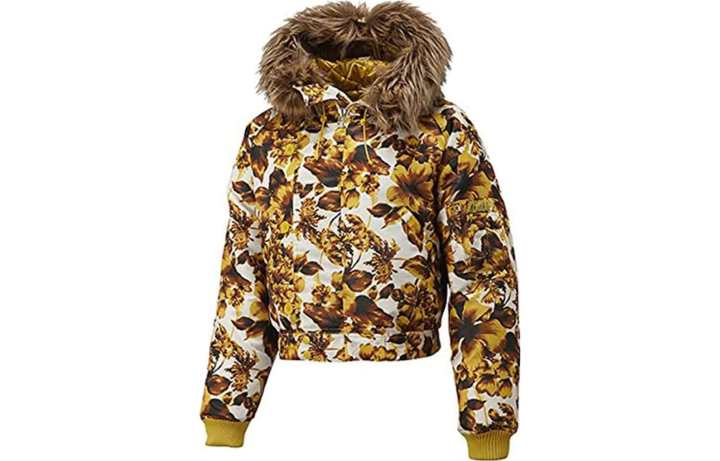 Adidas Adidas Down Jackets Women's Yellow Hooded Moderate Other