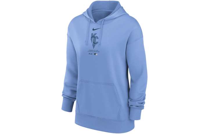 Nike Nike Kansas City Royals Authentic Series Sweatshirt Women's Light Blue