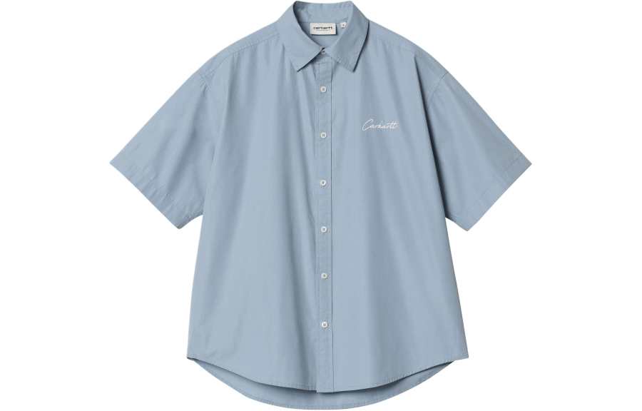 Carhartt WIP SS24 W' S/S Jaxon Shirt Women's Matte Blue
