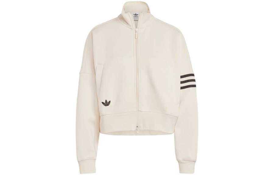 Adidas Originals Adidas Zip-up Drop-shoulder Jacket