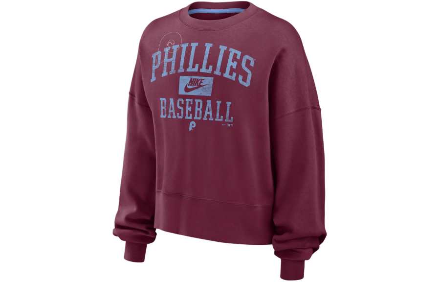 Nike Nike Philadelphia Phillies Cooperstown Arch Sweatshirt The Phillies Of The Phillies Women's Chestnut