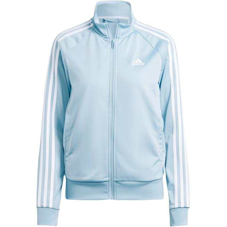 Adidas Adidas PRIMEGREEN ESSENTIALS WARM UP SLIM 3 STRIPES TRACK JACKET Jackets & Coats Women's Wonder Blue