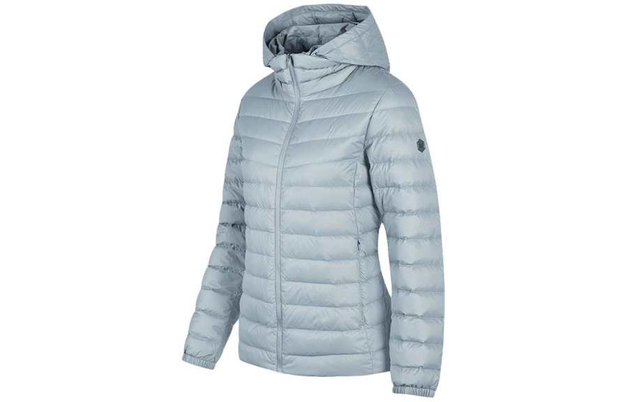 Skechers Down Jacket Women's Light Blue
