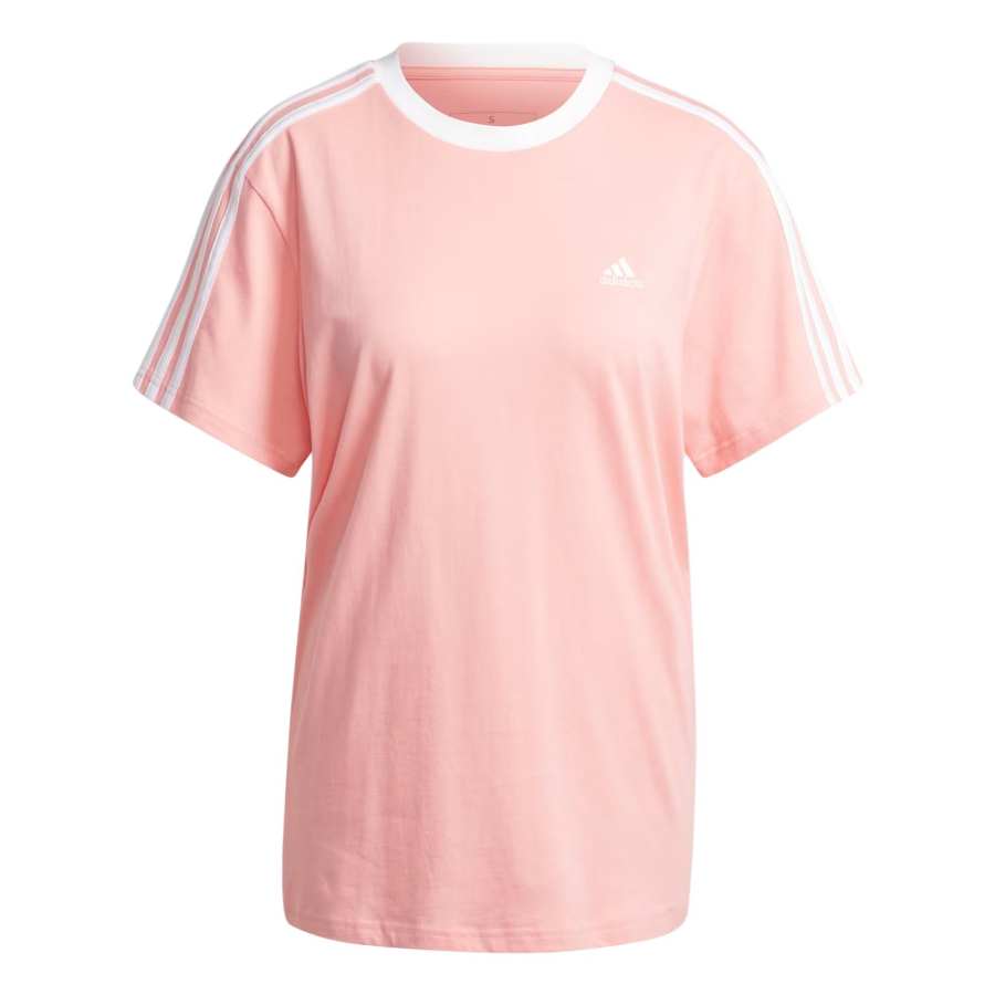 Adidas Adidas ESSENTIALS FW24 T Shirt Women's Semi Pink Spark/White