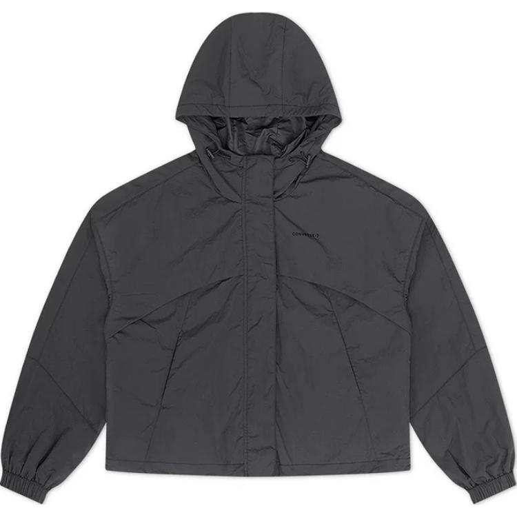 Converse Converse Jackets Women's Black Hooded Moderate Other