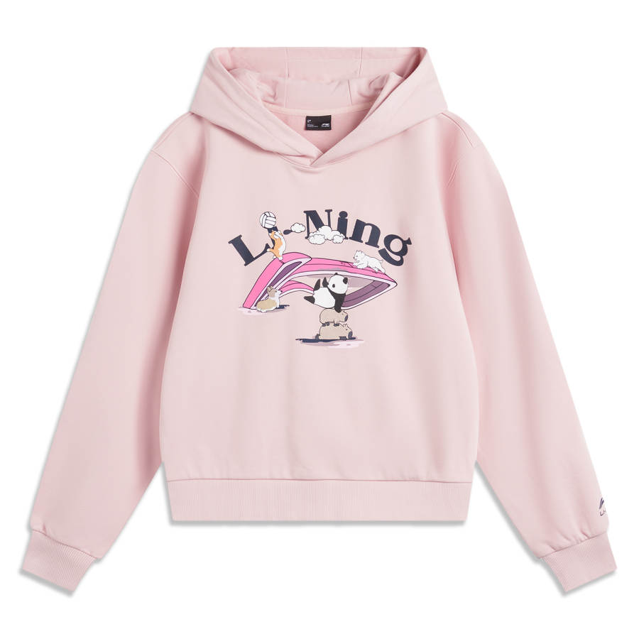 Li-Ning Li Ning Sports Life Collection Sweatshirt Women's Light Blush Pink