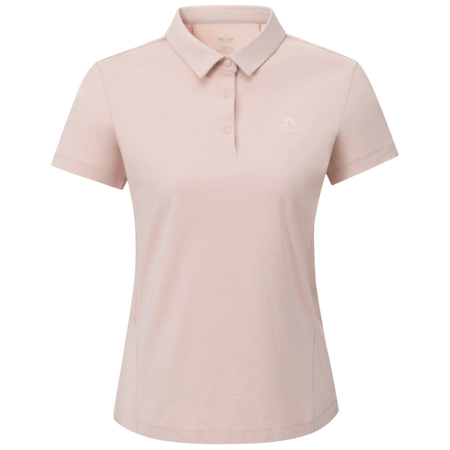 PELLIOT Polo Shirts Women's Polo Collar Moderate Nipped In Waist