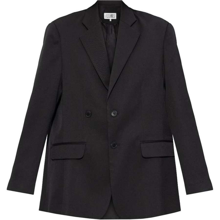 MM6 Maison Margiela Double Breasted Tailored Blazer