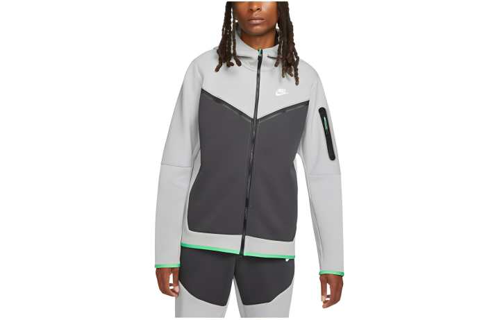 Nike Nike Sportswear Tech Fleece Full Zip Hoodie Light Smoke Grey/Anthracite/Sail