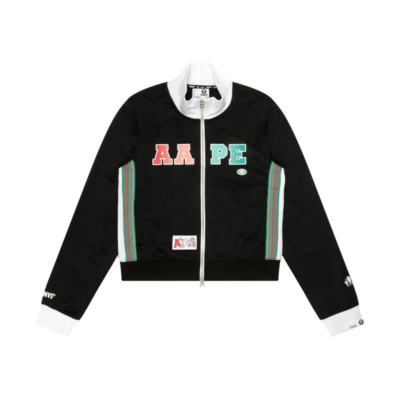 Aape Aape By *A Bathing APE® Logo print Zipped Jacket