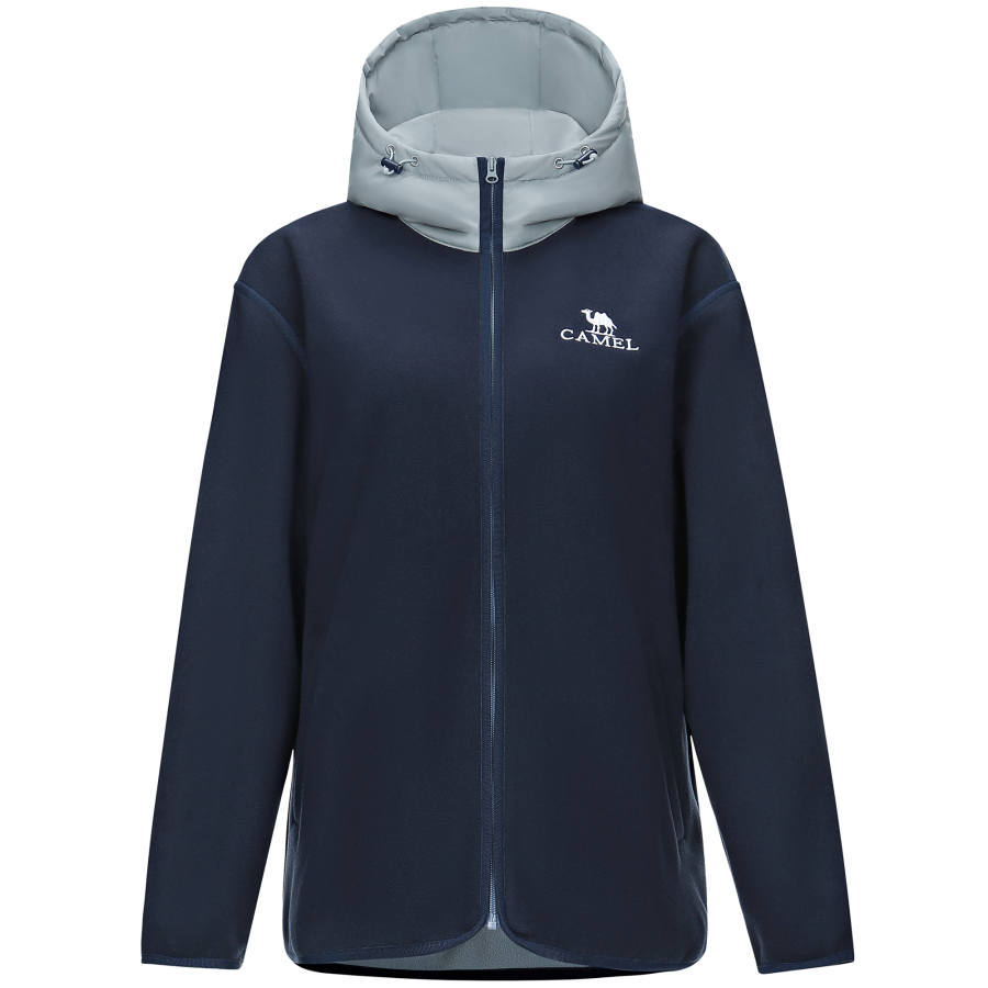 CAMEL Fleece Tops Women's Hooded Thickened Other