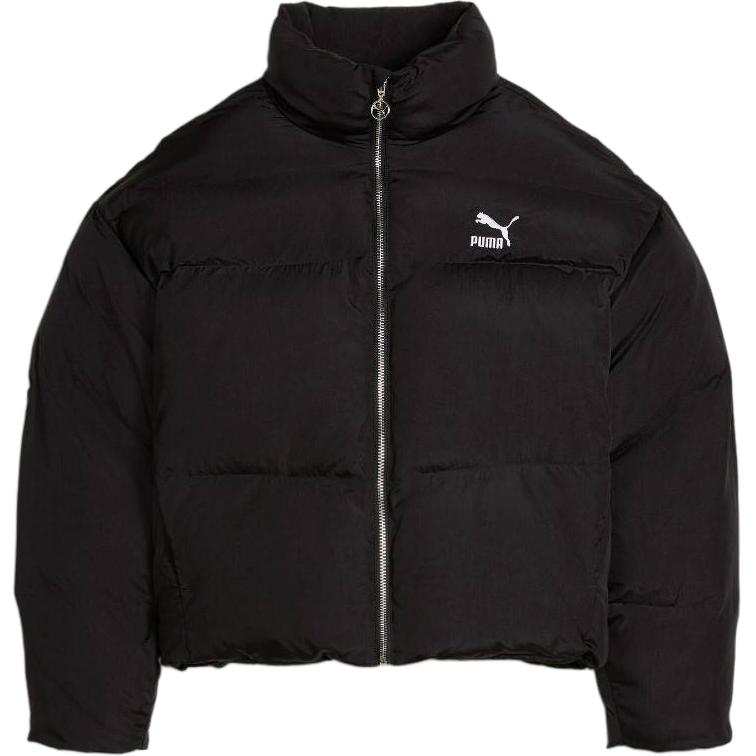 PUMA PUMA Down Jackets Women's Black Stand Collar Thickened Other