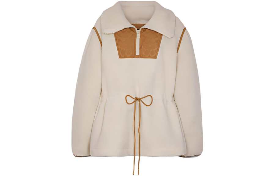 COACH COACH Jackets Women's Ecru Moderate