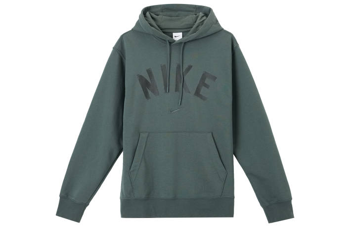 Nike Nike Sweatshirts Men's Green Hooded Moderate