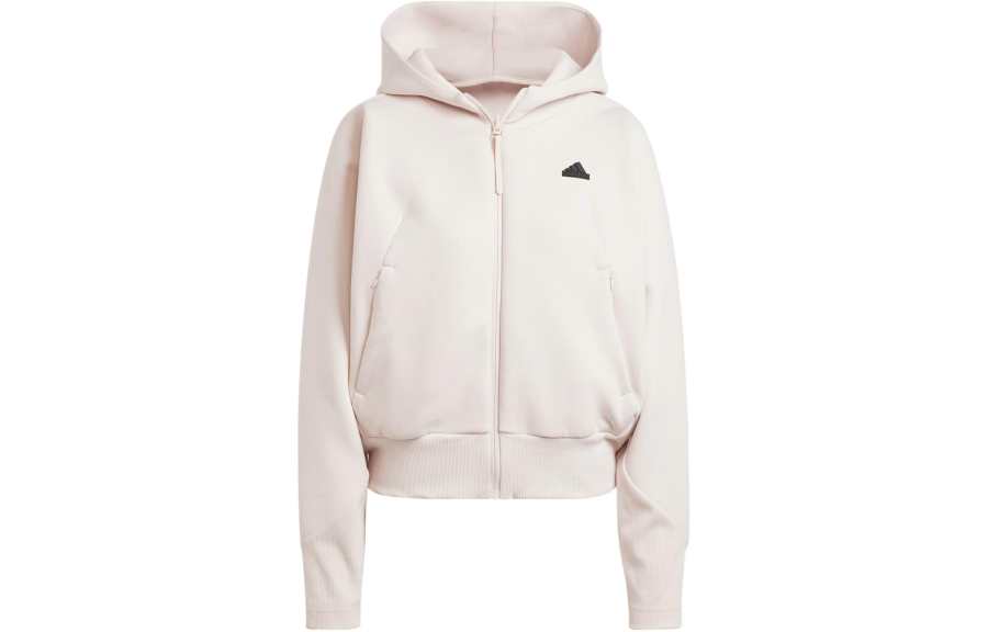 Adidas Adidas Z.N.E. Woven Full Zip Hoodie Multicolor/Sandy Pink