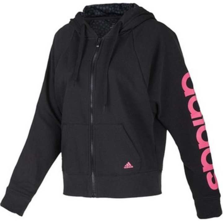 Adidas Adidas Jackets Women's Black Hooded Moderate Other