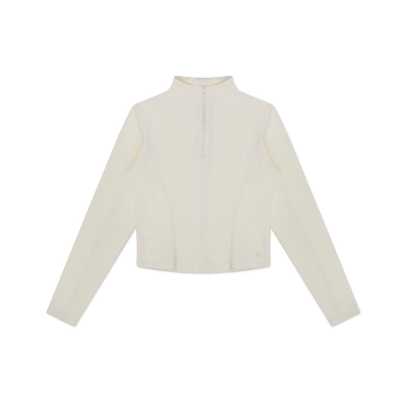 Converse Converse Half Zip Mock Neck Long Sleeve Top