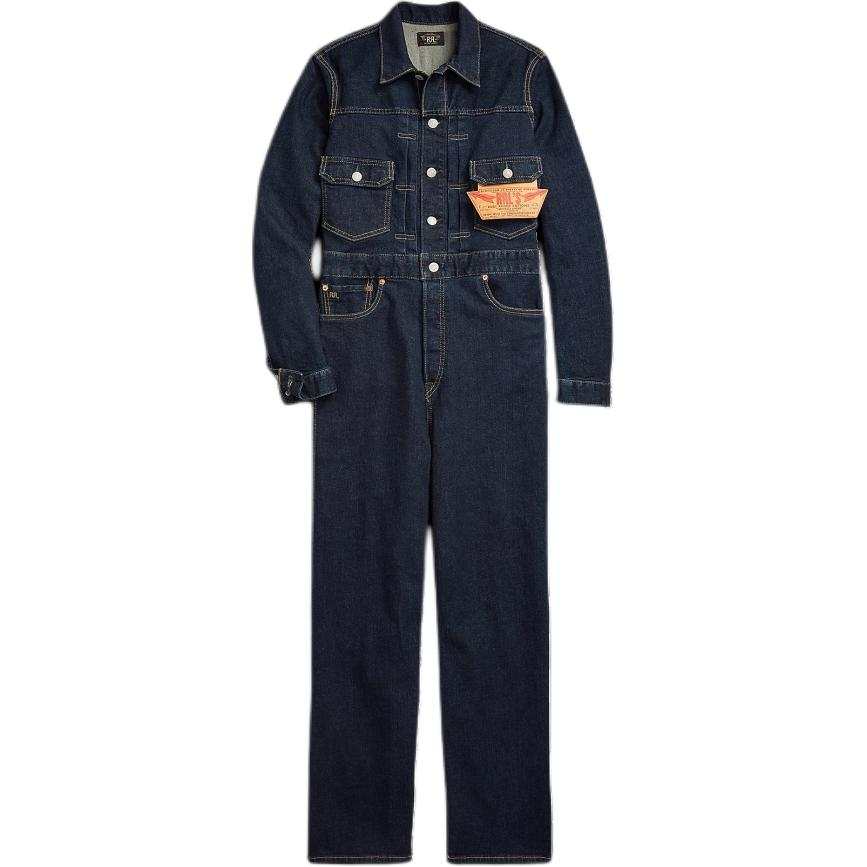 Double RL FW24 Jumpsuit Women's Dark Blue