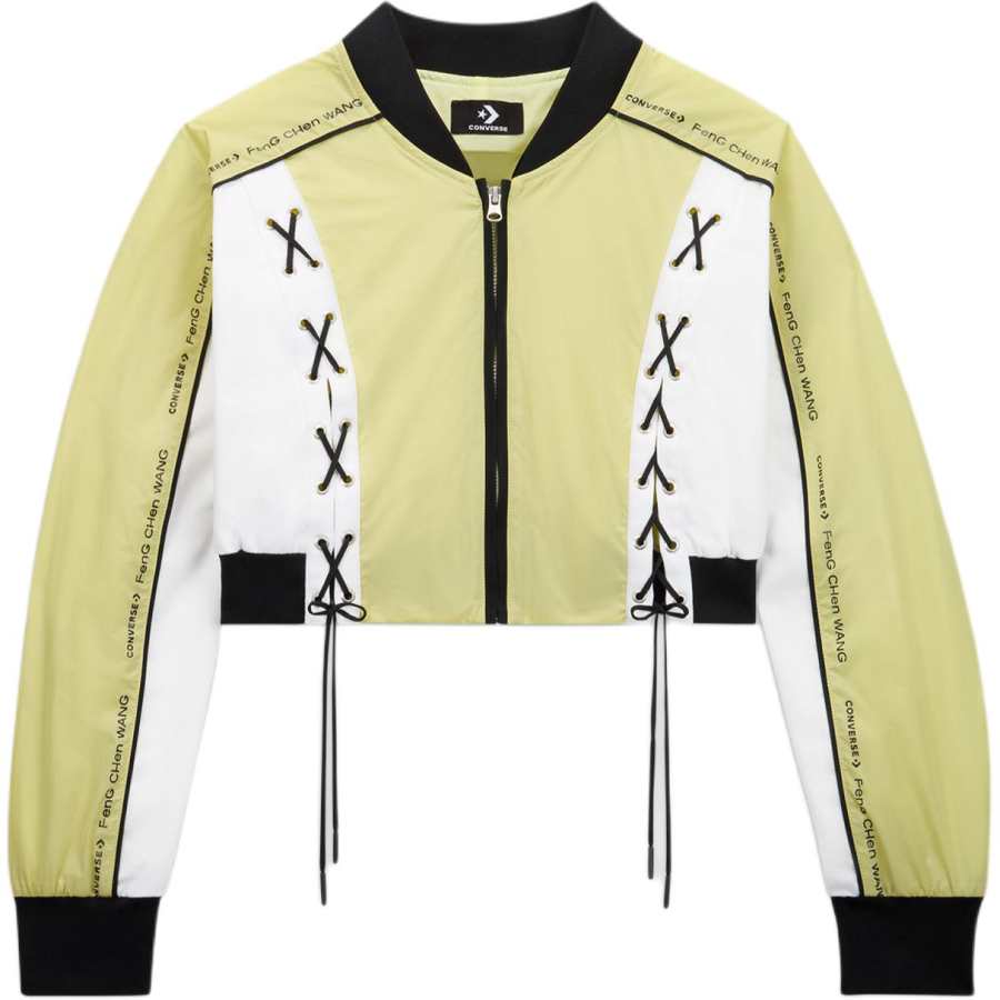 Feng Chen Wang Feng Chen Wang cropped zip-up jacket