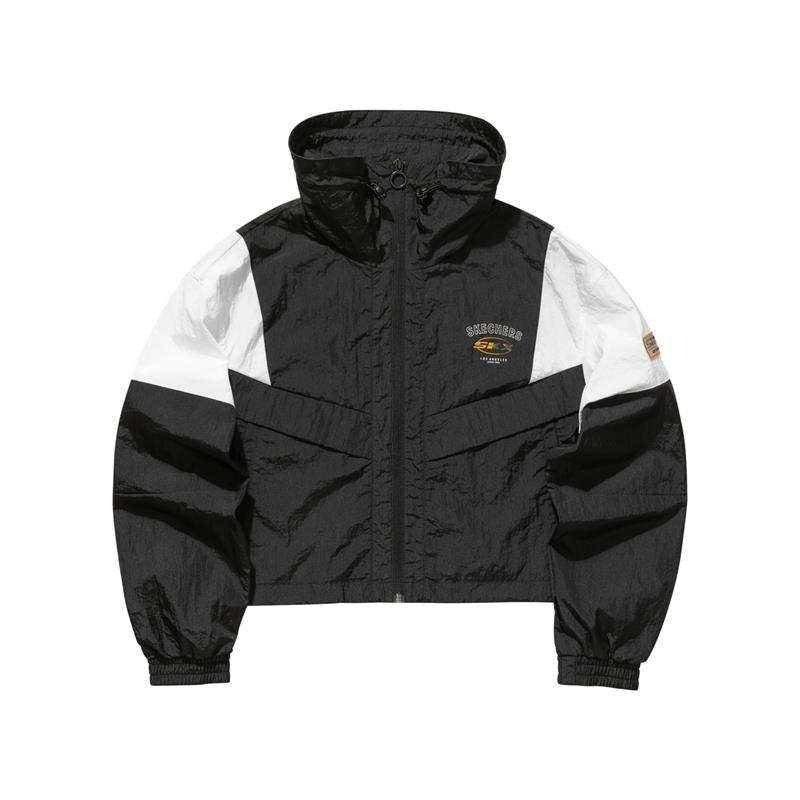 Skechers Jackets Women's Pitch Black Turtleneck Moderate Other