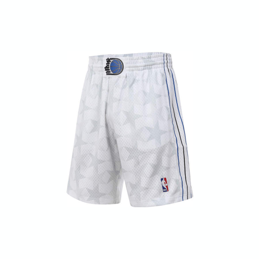 Mitchell Ness x NBA SWINGMAN Fan Edition Basketball Shorts Unisex White
