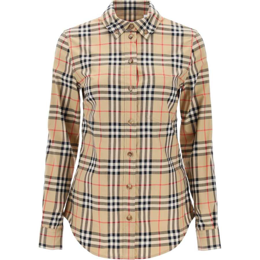 Burberry SS24 Shirt Women's Khaki