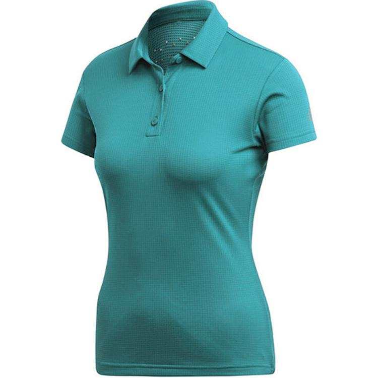 Adidas Adidas Polo Shirt Women's Pure Quality Aqua Green