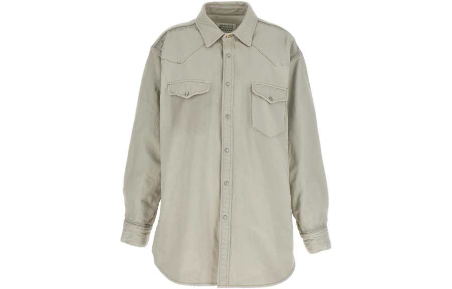 Maison Margiela Maison Margiela Buttoned Overshirt Jacket