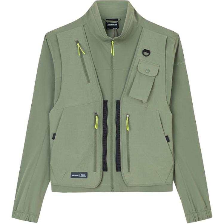 Anta Jackets & Coats Women's Murky Olive Green
