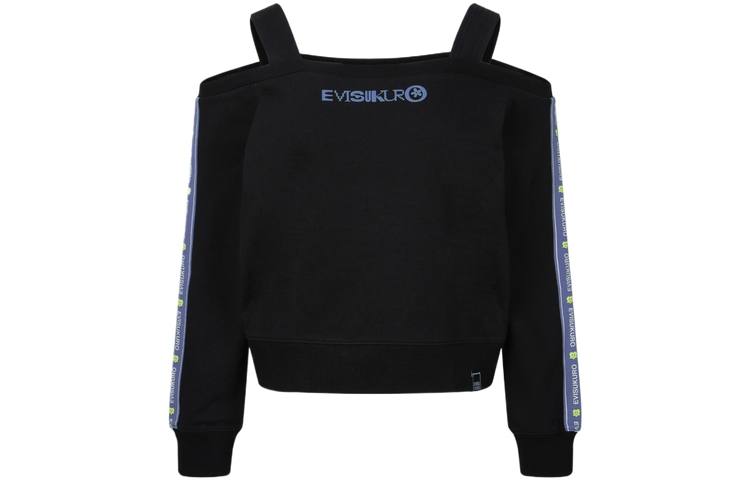 EVISU EVISU Sweatshirts Women's Black Moderate