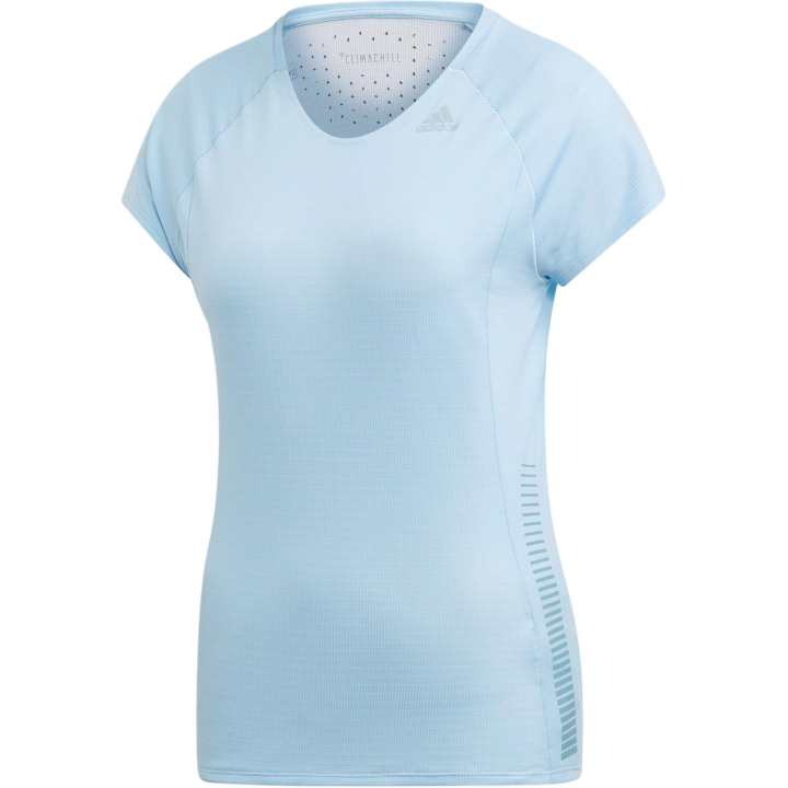 Adidas Adidas T Shirts Women's Blue Crew Neck Moderate