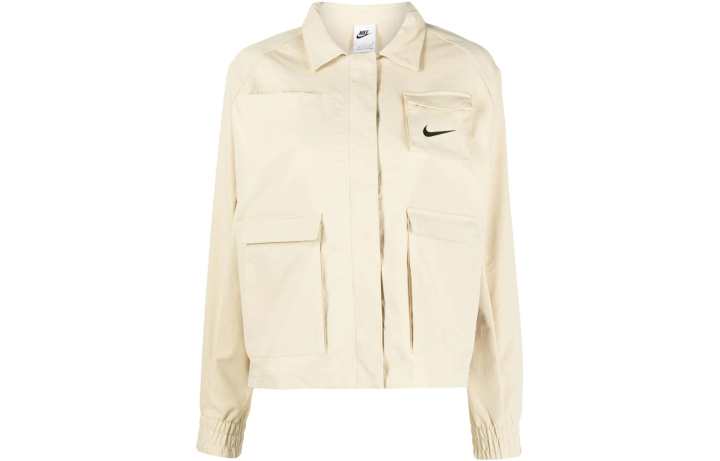 Nike Nike Jackets Women's Light Beige Lapel Moderate Other
