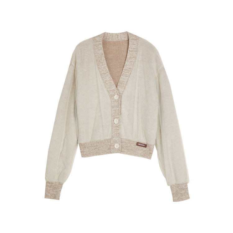 ELLE Knitwear Women's Heather V Neck Moderate Other