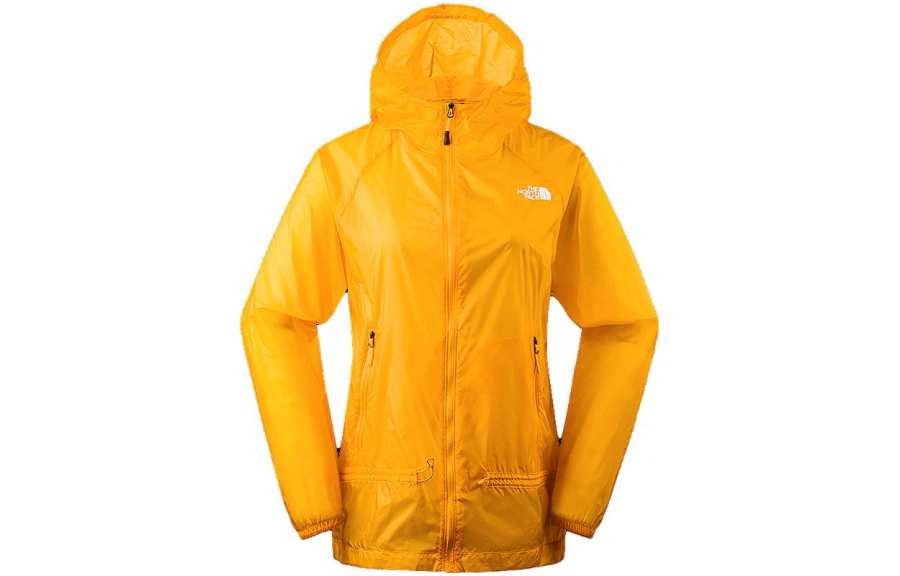 THE NORTH FACE Jackets Women's Yellow Hooded Thin